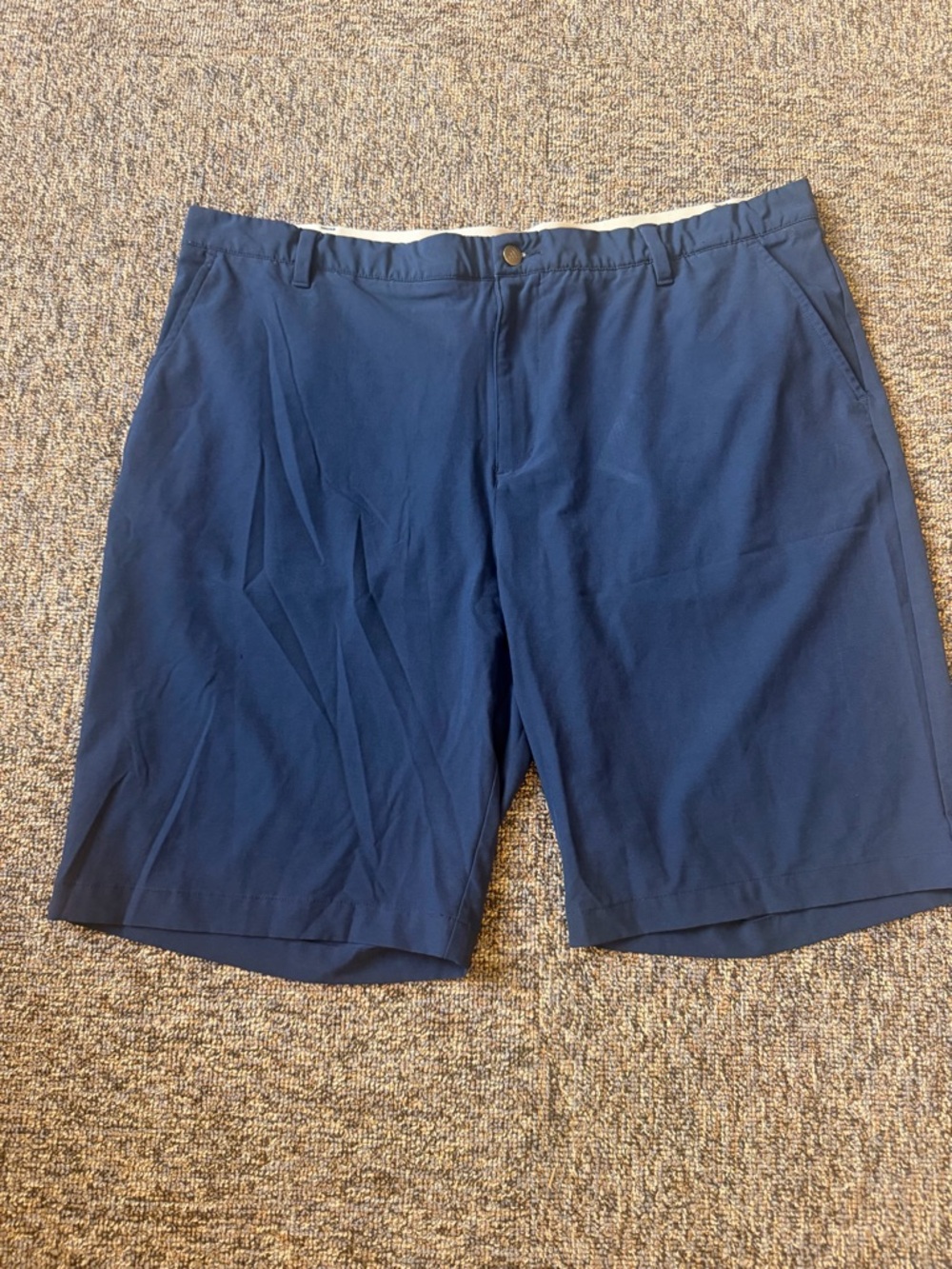 Adidas Men's Navy Performance Shorts Size 42